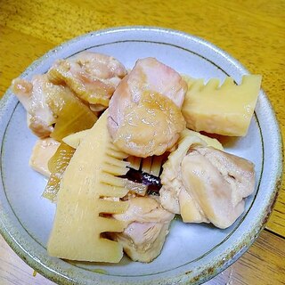 鶏肉とたけのこの煮物